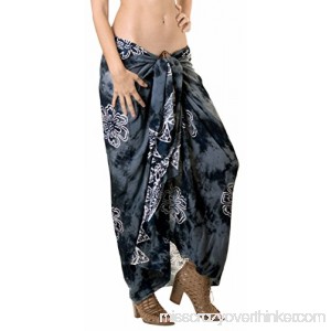 LA LEELA Women Beachwear Bikini Wrap Cover up Swimsuit Sarong Dress 4 Plus Size 78X43 B07P5F31GG